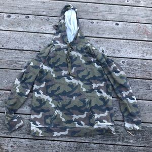 A camo hoodie!!